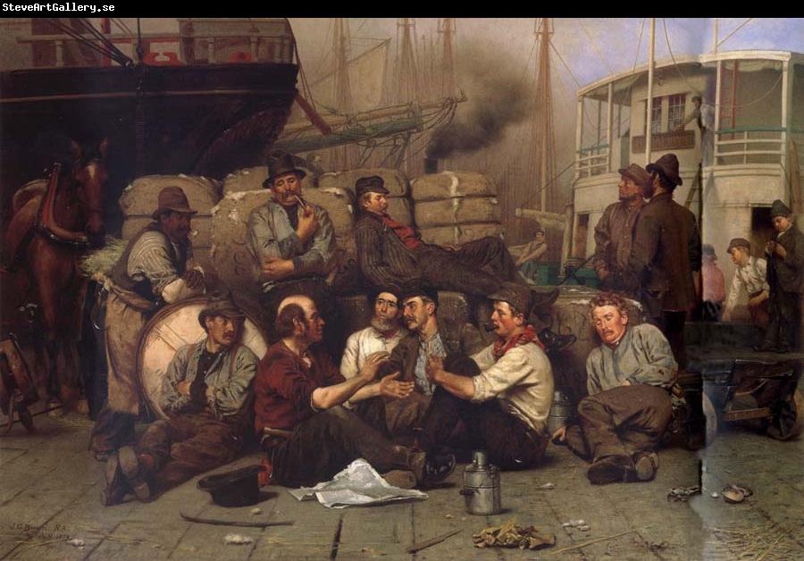 John George Brown The Longshoremen-s Noon